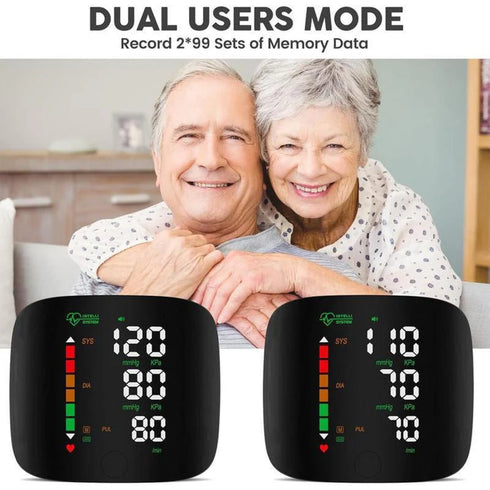Tensiómetro de Muñeca Digital – Pantalla LED Táctil