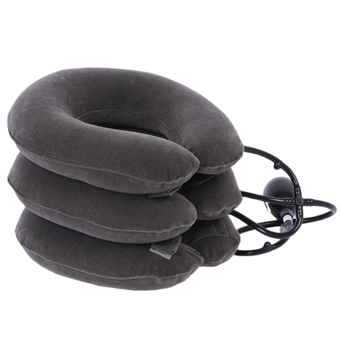 Dispositivo de tracción cervical para alivio instantáneo del dolor de cuello
